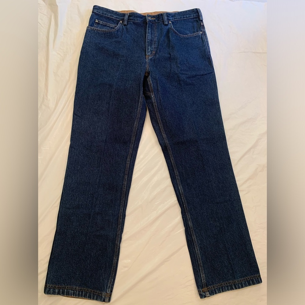 Duluth Trading Company Dark Wash Men's Jeans B153237-18 DKI Size 38x34